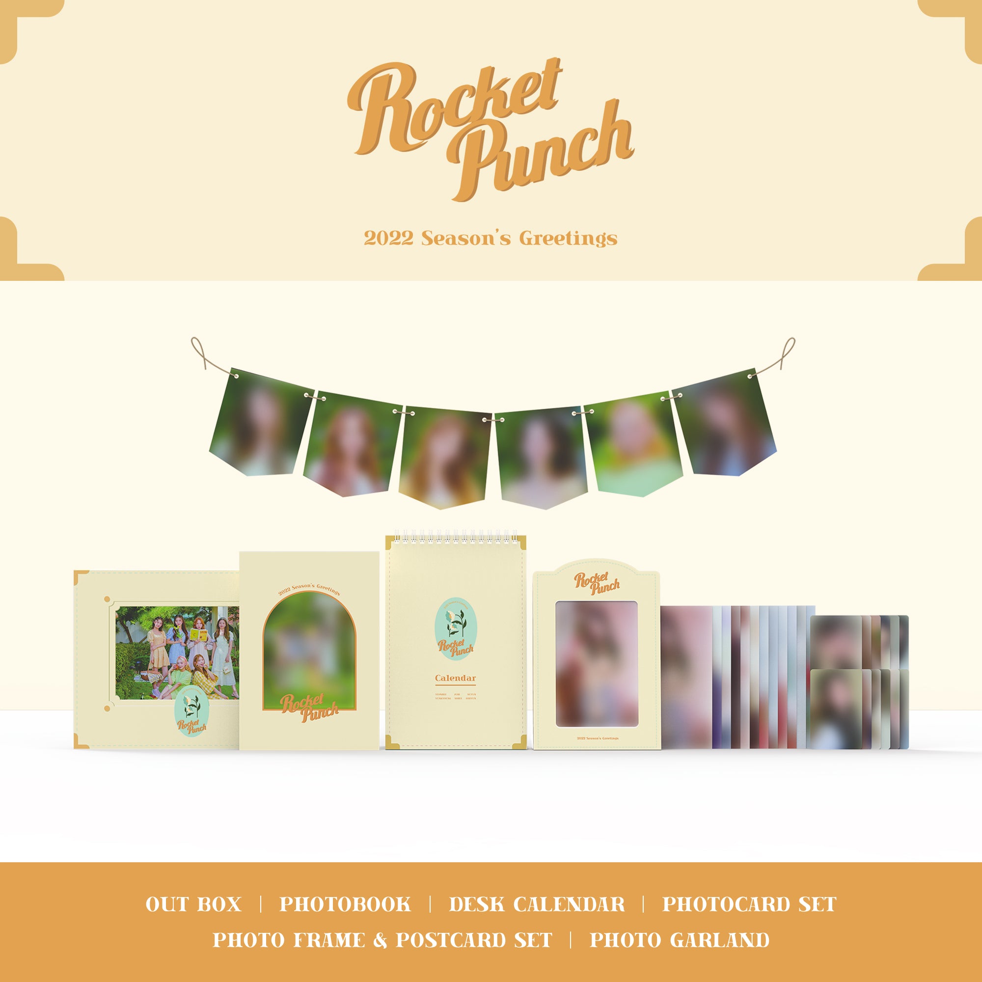 ROCKET PUNCH 2022 SEASON'S GREETINGS