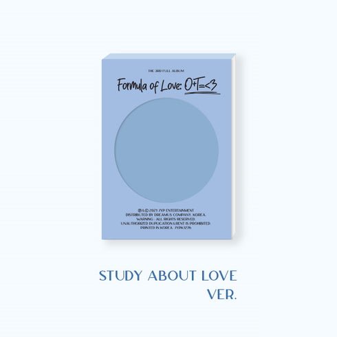 TWICE 3RD FULL ALBUM - FORMULA OF LOVE: O+T=