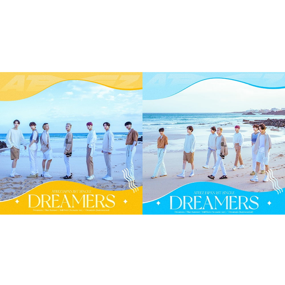 ATEEZ JAPAN 1ST SINGLE ALBUM - DREAMERS (CD+DVD)