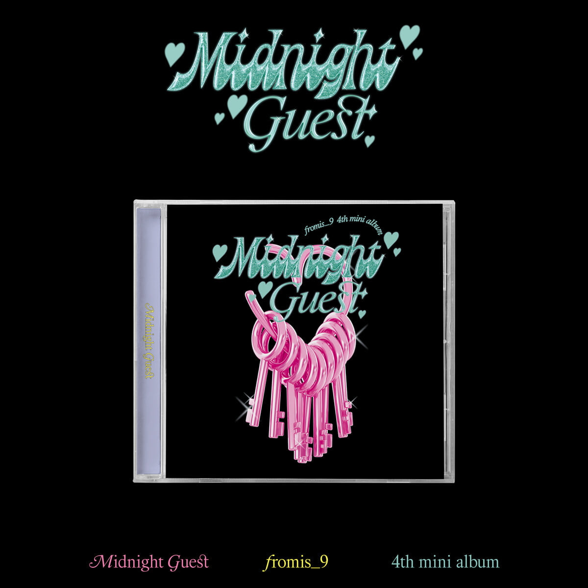 FROMIS_9 4TH MINI ALBUM - MIDNIGHT GUEST (JEWEL CASE VER.)