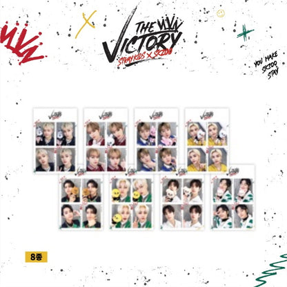 STRAY KIDS X SKZOO 'THE VICTORY' SKZ MD - 05. 4 CUT FRAME PHOTO