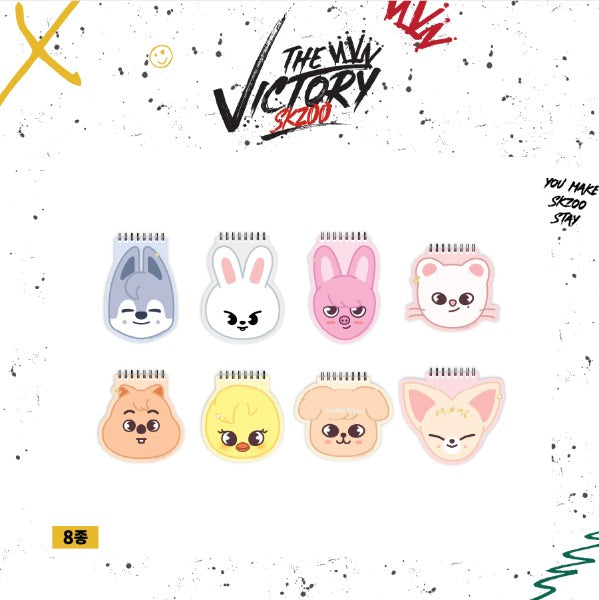 STRAY KIDS X SKZOO 'THE VICTORY' SKZOO MD - 17. NOTE PAD