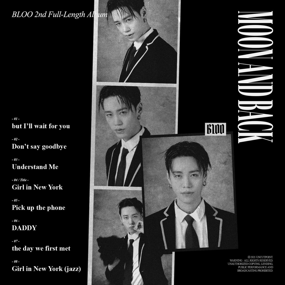 Bloo 2nd Full Album - Moon And Back – Subk Shop