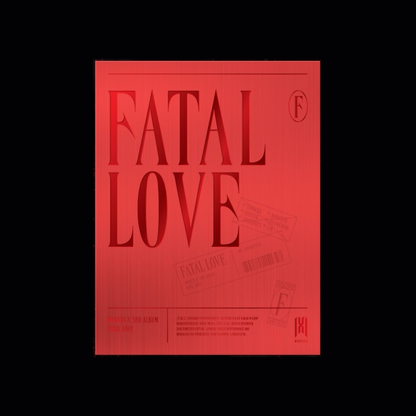 MONSTA X 3RD ALBUM - FATAL LOVE